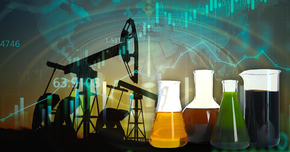 Infographic comparing Light Sweet "Champagne" crude oil from Texas to Heavy Sour "Molasses" crude oil from Canada, illustrating the refinery mismatch that prevents US energy independence.
